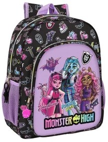 Zaino Scuola Monster High Creep Nero 32 X 38 X 12 cm