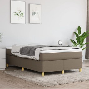 Giroletto A Molle Con Materasso Tortora 120x200 Cm İn Tessuto /