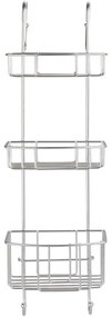 WENKO 24422100 - Mensola OLESI 22,5x70 cm in acciaio inox/argento