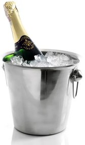 Trade Shop - Secchiello Portaghiaccio In Acciaio Per Champagne Vino Spumante Ice Bucket
