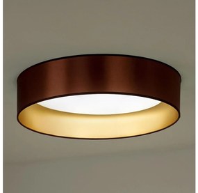 Duolla - Plafoniera LED ROLLER LED/24W/230V diametro 45 cm rame/oro