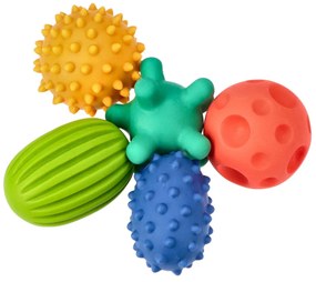 Mom’s Care - palline sensoriali 5 pezzi - colori pastello