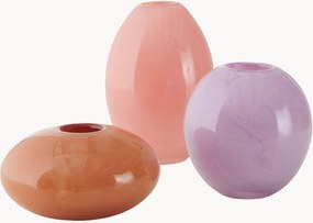 Vasi in vetro Triplet, set di 3