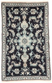 Nain Tappeto persiano 80 x 140 Blu (Iran) Annodato A Mano