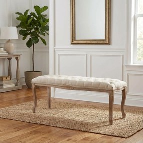 BROCK - panca vintage in tessuto