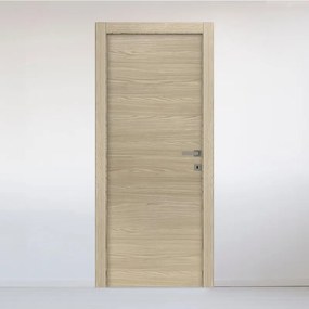 Porta battente Oxford miele rovere L 80 x H 210 cm reversibile