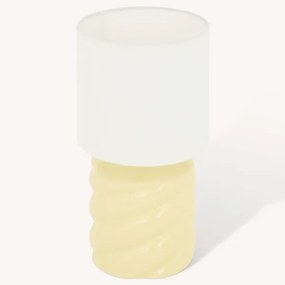 Atmosphera - Lampada da tavolo NOLY 1xE14/40W/230V gialla