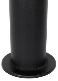 Lampada da palo moderna per esterni nera 45 cm IP44 - Rox
