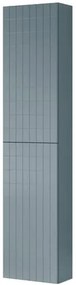 Colonna per mobile bagno Pixel 2 ante P 27 x L 30 x H 160 cm laccato opaco indaco