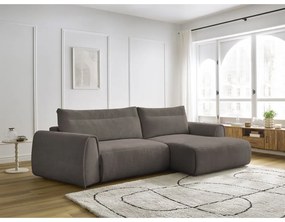 Divano angolare marrone Aden – Bobochic Paris