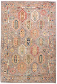 Samarkand Tappeto orientale 200x290 Marrone (Pakistan) Annodato A Mano