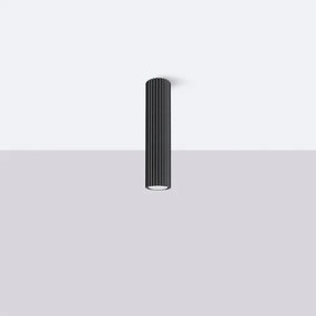 Sollux SL.1570 - Faretto KARBON 1xGU10/10W/230V 30 cm nero