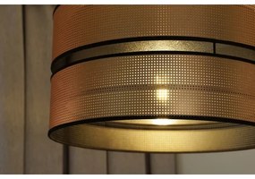 Duolla - Lampadario a plafone COPPER SHINY 1xE27/15W/230V diametro 40 cm rame/nero