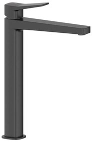 KFA Armatura 4522-712-81 - Miscelatore per lavabo MALAGA con scarico, 30,3 cm nero