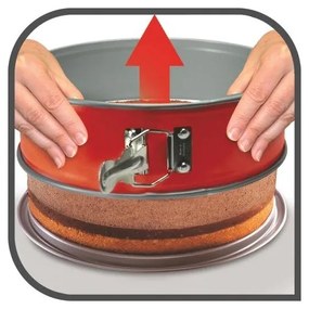 Tortiera a cerniera in metallo ø 23 cm DELIBAKE J1641274 – Tefal