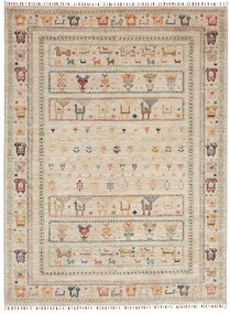 Samarkand Tappeto orientale 200 x 150 Marrone (Pakistan) Annodato A Mano