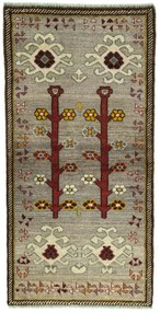 Gabbeh Tappeto persiano 180 x 90 Nero (Iran) Annodato A Mano
