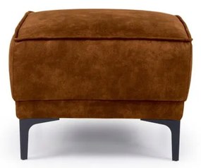 Sgabello in similpelle marrone cognac Copenhagen - Scandic