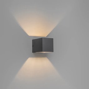 Set di 3 lampade da parete moderne antracite - Transfer
