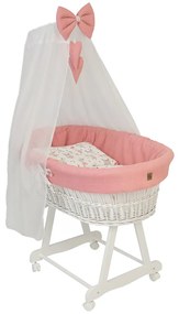 Letto in vimini con attrezzatura per un bambino - Coniglio