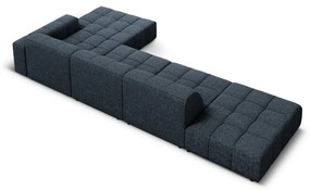 Divano angolare blu (angolo destro) Chicago - Cosmopolitan Design