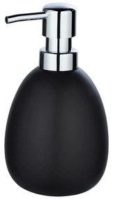 Dispenser di sapone in ceramica nera opaca Polaris - Wenko