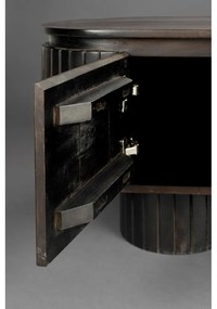 Mobile TV marrone scuro in mango massiccio 140x45x40 cm Kenji – Dutchbone