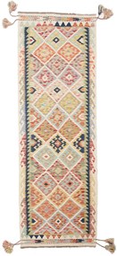 Kilim Tappeto 250x90 (Pakistan) Tessuto A Mano