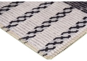 Tappeto lavabile grigio 150x80 cm - Vitaus