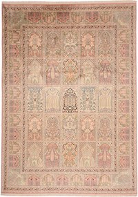 Cashmere Silk Tappeto orientale 300 x 220 (Indian) Annodato A Mano
