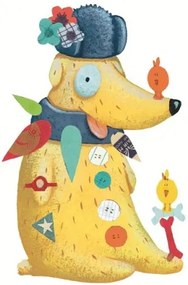 Gioco d'arte con adesivi - fare animali