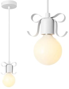 Lampada da soffitto pensile singola NARNI bianco
