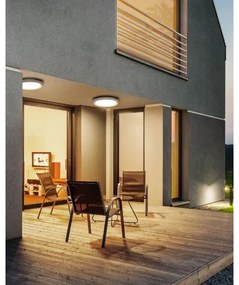 Redo 9180 - Plafoniera LED da esterno BEZEL LED/25W/230V diametro 27 cm IP54 bianco