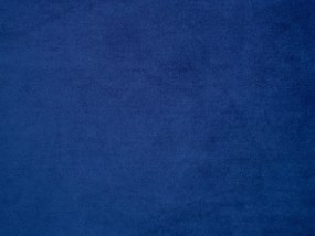 Chaise longue sinistra in velluto blu NIMES Beliani