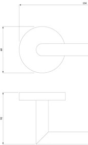 OMNIRES MP60510CR - Porta carta igienica MODERN PROJECT cromo lucido