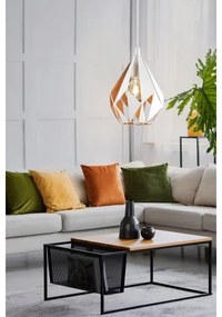 Eglo 43001 - Lampadario a sospensione con filo CARLTON 1xE27/60W/230V