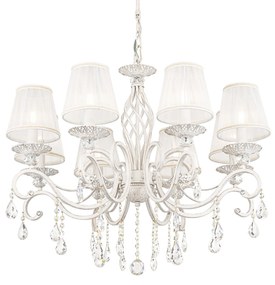 Maytoni | Grace Lampadario moderni Elegant Bianco, Oro