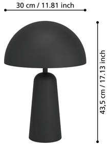 Eglo 900134 - Lampada da tavolo ARANZOLA 1xE27/40W/230V