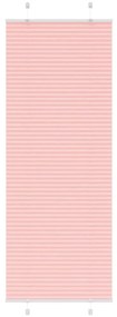 Tenda Plissettata Rosa 70x200 Cm Larghezza Tessuto 69,4 Cm /