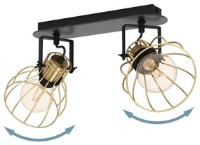 Eglo 900383 - Faretto SAMBATELLO 2xE27/40W/230V