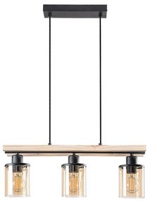 Rabalux 72083 - Lampadario a cavo NIYLAH 3xE27/25W/230V