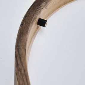 Brilagi - Lampada LED da soffitto CARVALHO SLIM 3xE27/60W/230V noce 47 cm