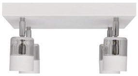 LED Luce Spot a LED TUBSSON 4xGU10/4,8W/230V bianco/cromo lucido