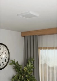 Eglo 901312-LED Plafoniera FUEVA LED/10,5W/230V 2700/4000/6500K 22x22 cm bianca