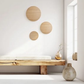 Applique LUNA 4xG9/8W/230V diametro 40 cm marrone