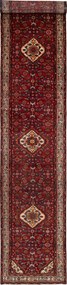 Hamedan Tappeto persiano 100x510 Rosso (Iran) Annodato A Mano