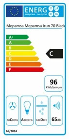 Cappa Classica Mepamsa IRUN 2.0 70 70 cm 660 m3/h 65 dB 250W