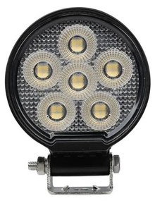 LED Faretto per macchina BLACK LED/24W/10-30V IP69 5700K arrotondato