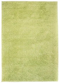 Tappeto Shaggy A Pelo Lungo 140x200 Cm Verde /