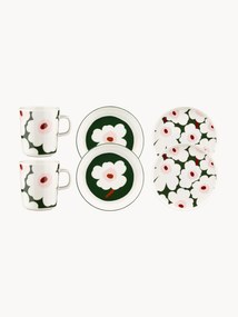 Set da colazione Unikko, 2 persone (6 pezzi)